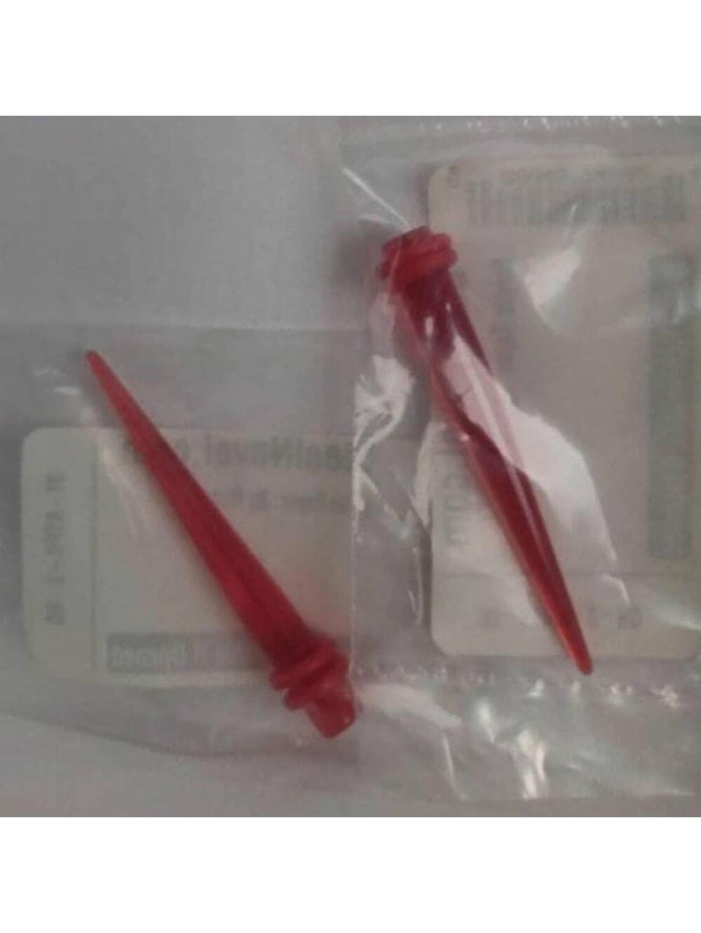 2g red tapers